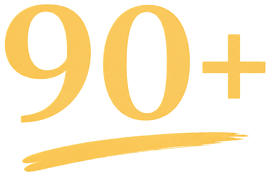 90+
